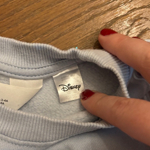Disney H&M Light Blue Sweatshirt - Picture 3 of 4